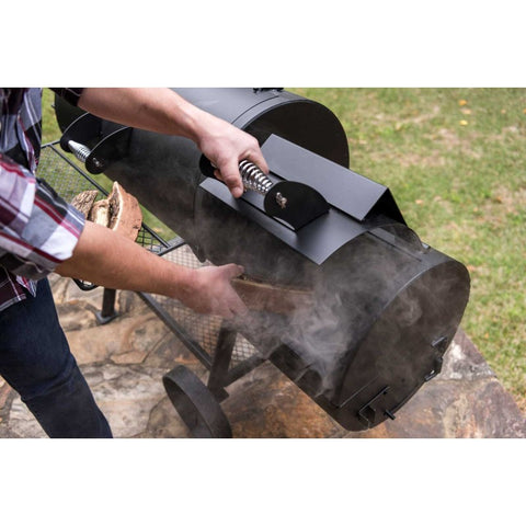 Oklahoma Joe’s Highland offset rūkykla-kepsninė, 5800 cm² BBQ