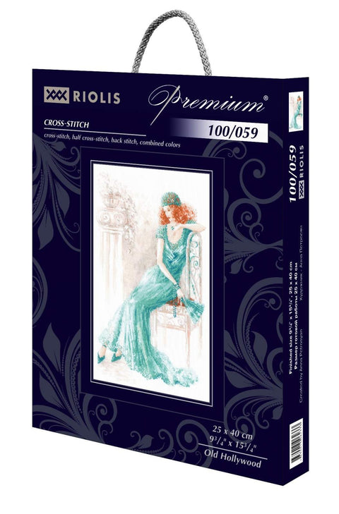 RIOLIS: Old Hollywood siuvinėjimo rinkinys iš RIOLIS Nr.: 100/059 - HOBI.LT 🇱🇹