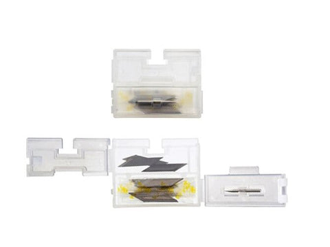 OLFA KB-5 atsarginės peiliukų geležtės, 30 vnt + adata