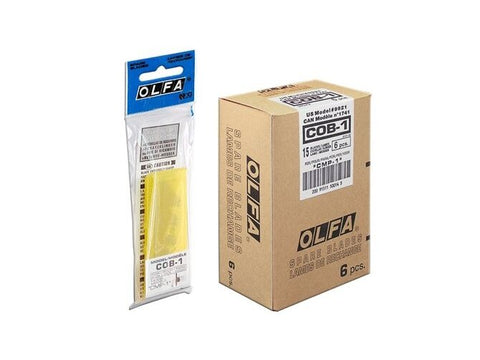 OLFA COB-1 peiliukai CMP-1/CMP-1/DX apskritimų pjaustytuvui, 15 vnt