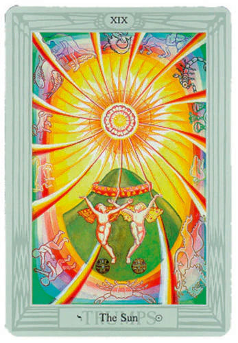 Aleister Crowley THOTH Mažos Tarot kortos