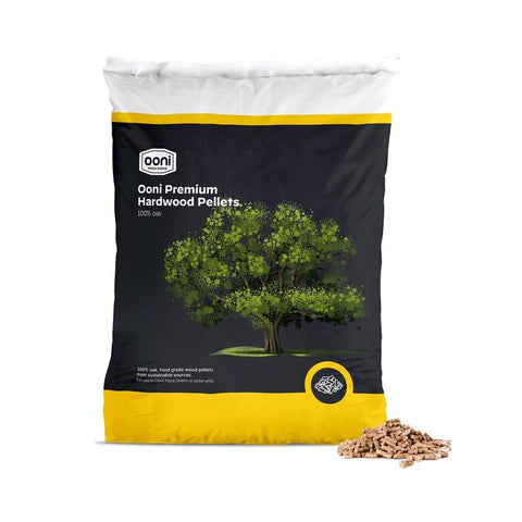 Premium ąžuolo granulės picos krosnelėms Ooni, 10 kg