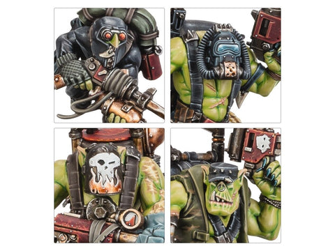 Warhammer 40,000 Orks Kommandos rinkinys (12 miniatiūrų)