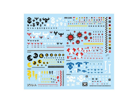 Warhammer 40,000 Orks Kommandos rinkinys (12 miniatiūrų)