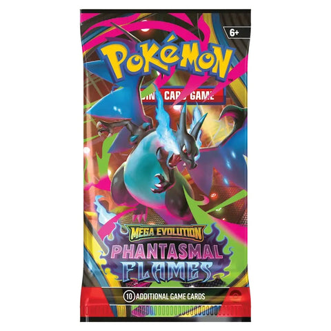 Pokémon TCG Phantasmal Flames papildymo pakelis (10 kortų, ENG)
