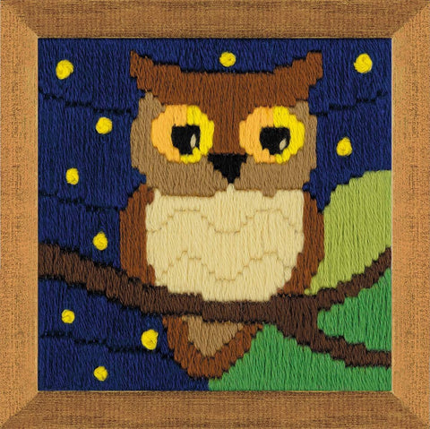 RIOLIS: Owl Among The Stars siuvinėjimo rinkinys iš RIOLIS Nr.: 1715 - HOBI.LT 🇱🇹