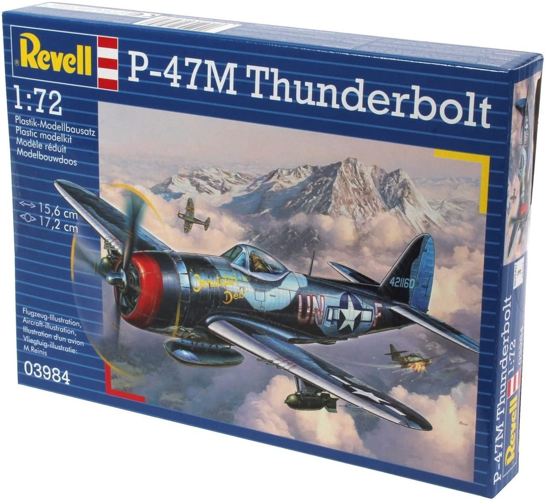 P-47M Thunderbolt modelis - Detalus 1:72 rinkinys Revell – HOBi.lt 🔴