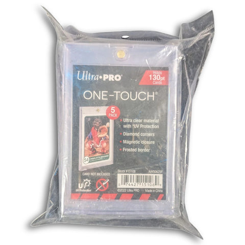 Ultra PRO ONE-TOUCH magnetiniai laikikliai kortoms 130pt su UV, 5 vnt