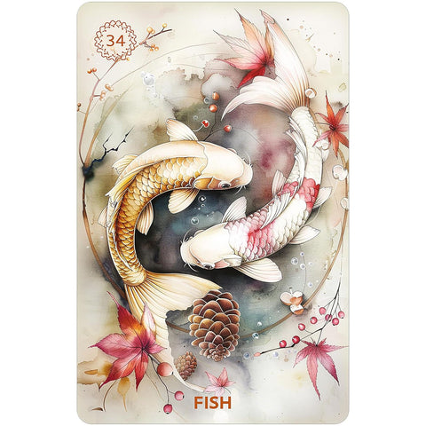 Autumn's Embrace Lenormand kortos – Irene Captijn, 36+2 kortos