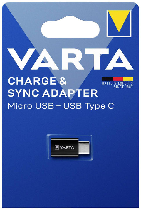 Varta Micro USB į USB-C 3A įkrovimo ir duomenų adapteris