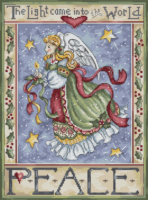 LetiStitch: Peace Angel SLETI991 - siuvinėjimo kryželiu rinkinys - HOBI.LT 🇱🇹