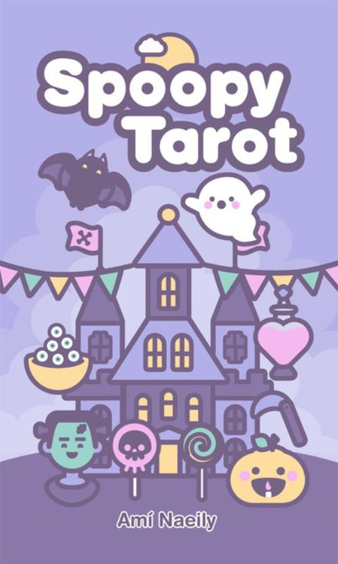 Spoopy Tarot kortos – kawaii žaviai baisios, 78 kortos + angliškas vadovas