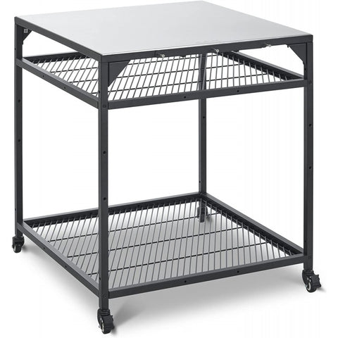 Didelis modulinis Ooni picos krosnies stalas su lentynomis ir ratukais