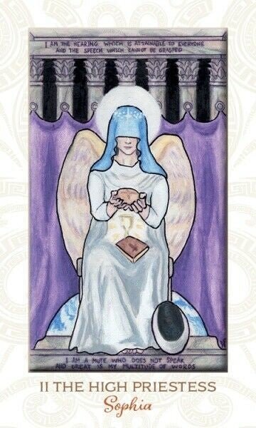 Schiffer: Pistis Sophia The Goddess Tarot kortos - HOBI.LT 🇱🇹