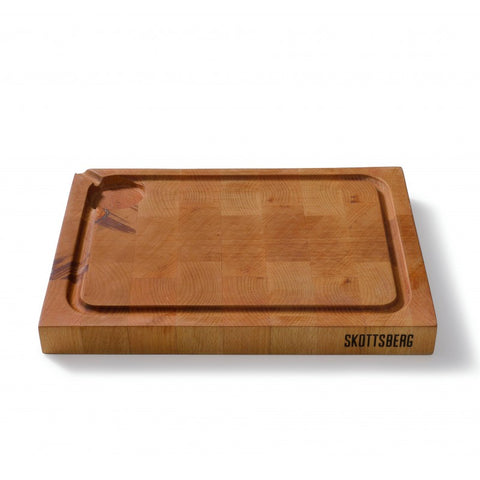 Dvipusė buko pjaustymo lenta 35x25 cm – antibakterinė, itin tvirta