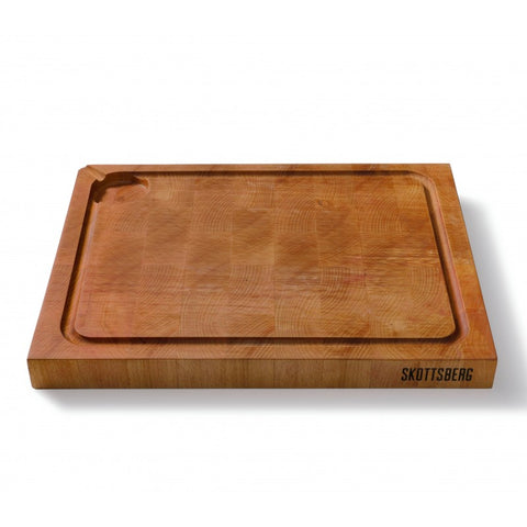 Skottsberg abipusė buko pjaustymo lenta end-grain 39×30 cm
