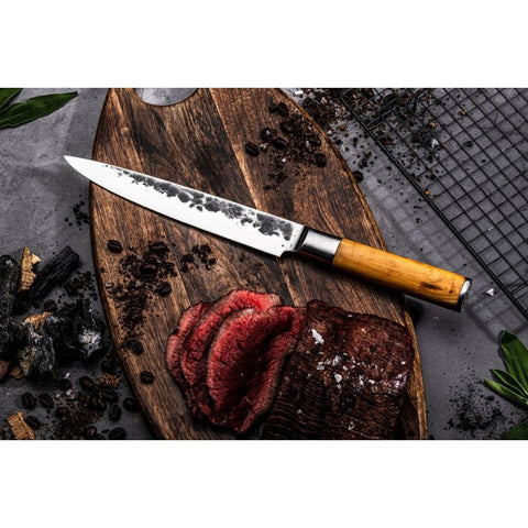 Profesionalus pjaustymo peilis Forged Olive, alyvmedis, 20,5 cm