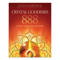 Knyga Crystal Goddesses 888 su raudonu ir auksiniu viršeliu, rodoma kaip pagrindinis produkto viršelis
