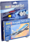 Revell: PLASTIKINIS Modeliavimo rinkinys Boeing 747 - 200 - HOBI.LT 🇱🇹