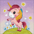 Crafting Spark: Playful Unicorn 20х20 Deimantinio Paveikslo komplektas Cs2531 - HOBI.LT 🇱🇹