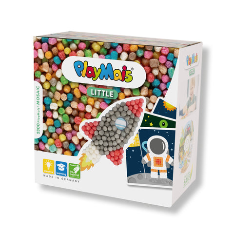 PLAYMAIS kūrybinė mozaika „Kosmosas“ – 2300 kukurūzų, 3+, tvarus rinkinys