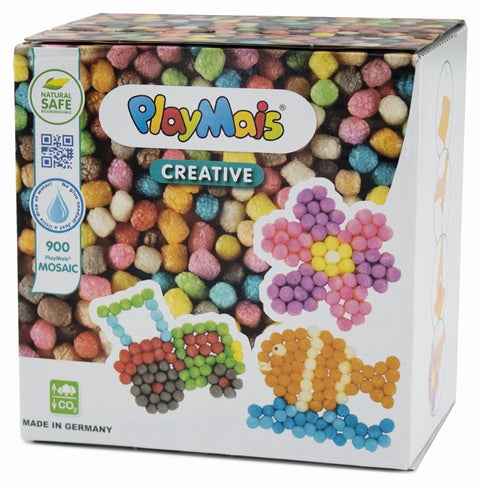 PlayMais kūrybinė mozaika vaikams – 900 vnt, biologiškai suyrantis rinkinys 3+