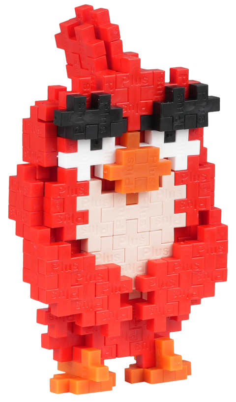 Plus Plus konstruktorius Angry Birds Raudonukas, 110 detalių