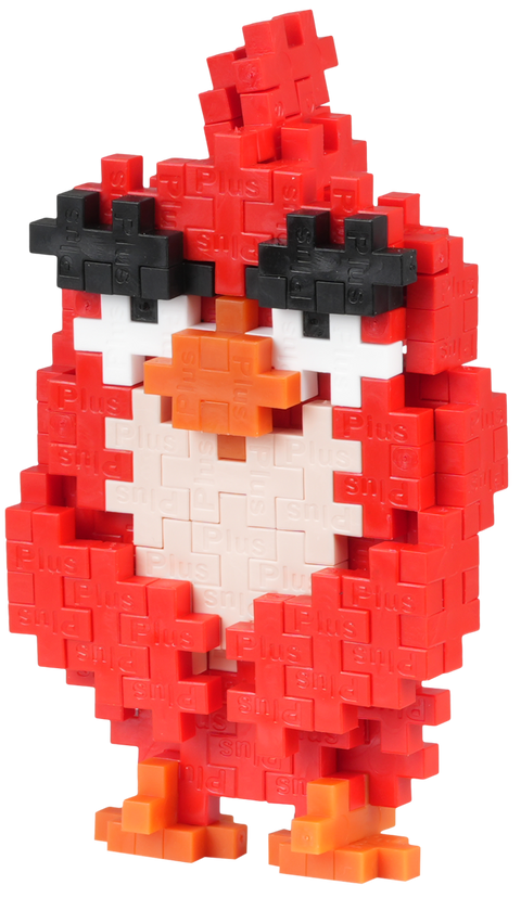 Plus Plus konstruktorius Angry Birds Raudonukas, 110 detalių