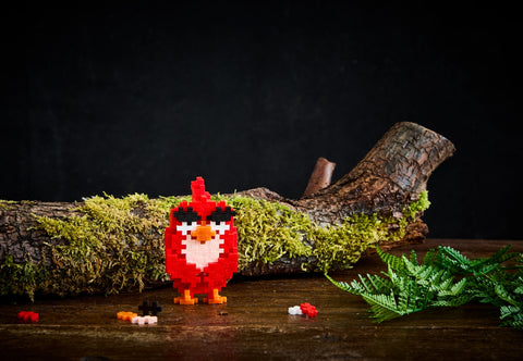 Plus Plus konstruktorius Angry Birds Raudonukas, 110 detalių