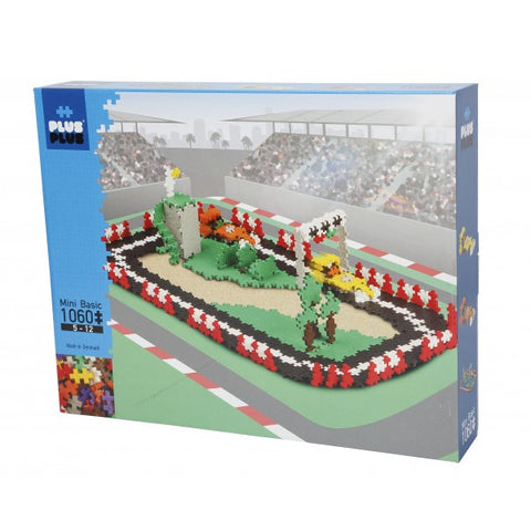 Plus-Plus konstruktorius Lenktynių trasa Mini, 1060 det., vaikams 5–12 m.