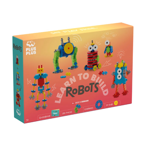 Plus-Plus konstruktorius „Robotai“ – 250 det., mini 20 mm, 5–12 m.