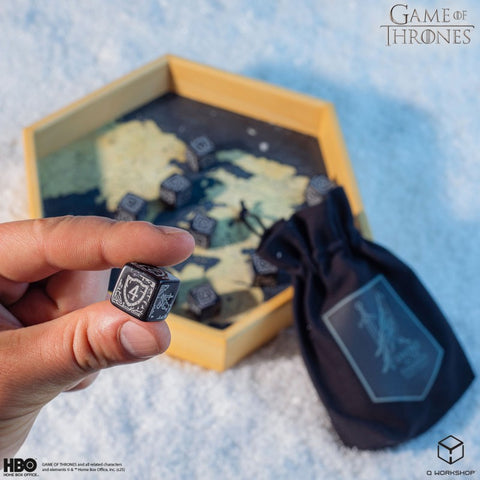 Sostų karai: Nakties sargybos D6 kauliukai 10 vnt. stalo žaidimams – Q-Workshop