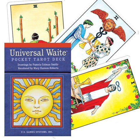 US Games Systems: Pocket Universal Waite Tarot kortos - HOBI.LT 🇱🇹