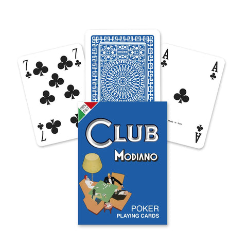 Modiano: Poker Club (mėlynos) Modiano - HOBI.LT 🇱🇹