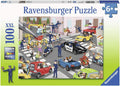 Ravensburger: Police on Patrol 100 Piece Puzzle - RAVENSBURGER dėlionė - HOBI.LT 🇱🇹