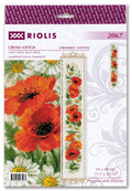 RIOLIS: Poppies and Daisies. Siuvinėjimo rinkinys iš RIOLIS Nr.: 2067 - HOBI.LT 🇱🇹