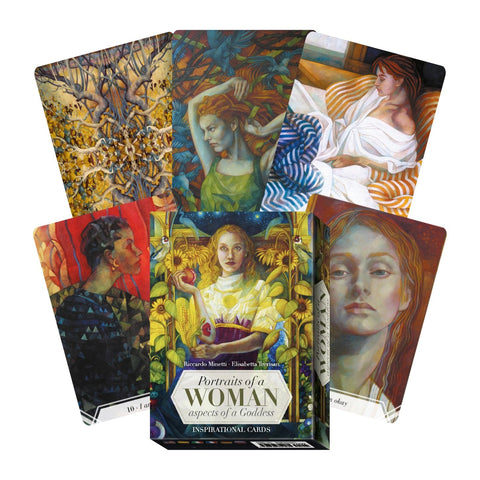 Lo Scarabeo: Portraits of a Woman Aspects of a Goddess kortos - HOBI.LT 🇱🇹