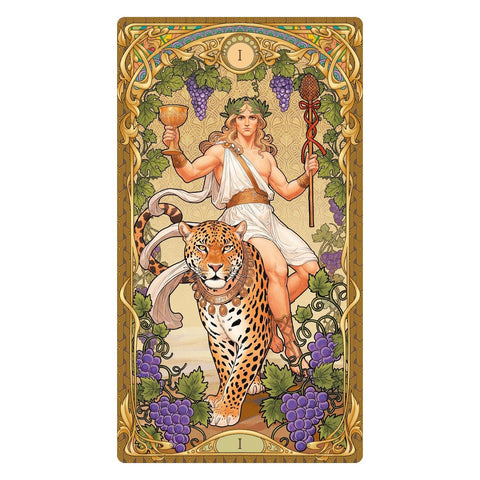 Mythology Tarot taro kortos su senovės Graikijos mitais, 78 kortos
