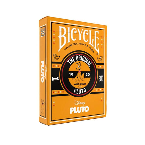 Disney Pluto Bicycle žaidimo kortos su blizgia dėžute