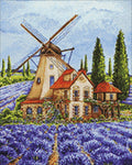Crafting Spark: Provance Windmill 40х50 Deimantinio Paveikslo komplektas Cs2579 - HOBI.LT 🇱🇹