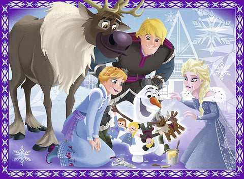 Ravensburger: Puzzle 100 Frozen Family Magic - RAVENSBURGER dėlionė - HOBI.LT 🇱🇹