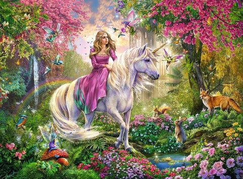 Ravensburger: Puzzle 100 Magical Ride - RAVENSBURGER dėlionė - HOBI.LT 🇱🇹