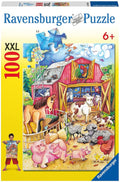 Ravensburger: Puzzle 100: My Funny Farm - RAVENSBURGER dėlionė - HOBI.LT 🇱🇹