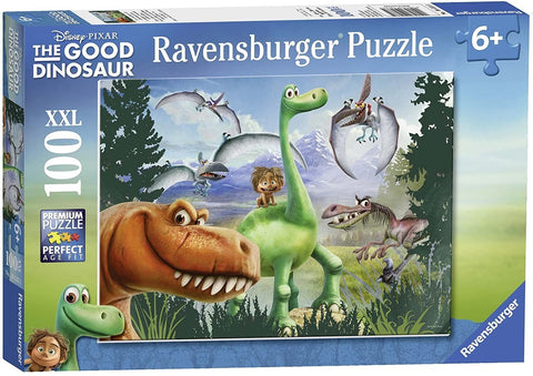 Ravensburger: Puzzle 100 The Good Dinosaur - RAVENSBURGER dėlionė - HOBI.LT 🇱🇹