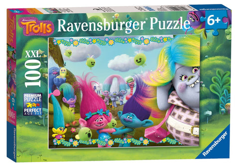 Ravensburger: Puzzle 100 Trolls - RAVENSBURGER dėlionė - HOBI.LT 🇱🇹