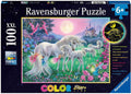 Ravensburger: Puzzle 100 Unicorns in the Moonlight - RAVENSBURGER dėlionė - HOBI.LT 🇱🇹