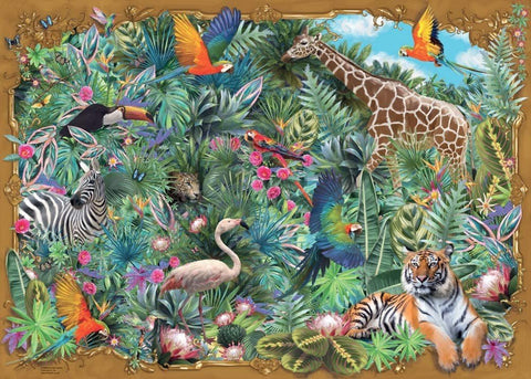 Quercetti: Puzzle 1000 Exotic Escape - RAVENSBURGER dėlionė - HOBI.LT 🇱🇹