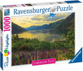 Ravensburger: Puzzle 1000 Fjord in Norway - RAVENSBURGER dėlionė - HOBI.LT 🇱🇹