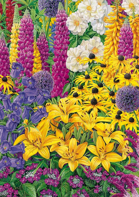 Ravensburger: Puzzle 1000 Flokati Bright Sunflowers - RAVENSBURGER dėlionė - HOBI.LT 🇱🇹