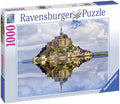 Ravensburger: Puzzle 1000 Le Mont - Saint - Michel - RAVENSBURGER dėlionė - HOBI.LT 🇱🇹